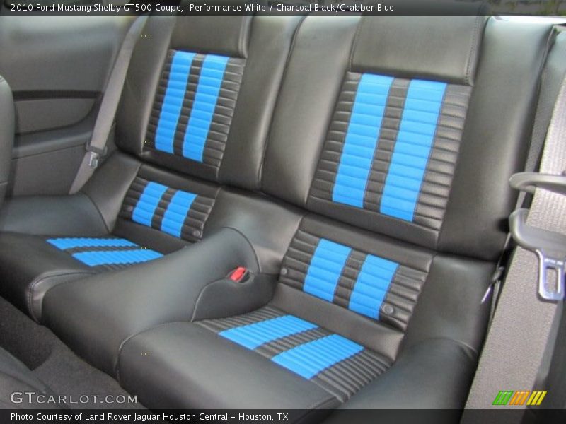 Rear Seat of 2010 Mustang Shelby GT500 Coupe