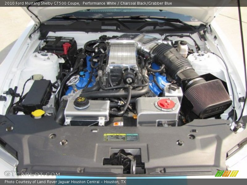  2010 Mustang Shelby GT500 Coupe Engine - 5.4 Liter Supercharged DOHC 32-Valve VVT V8