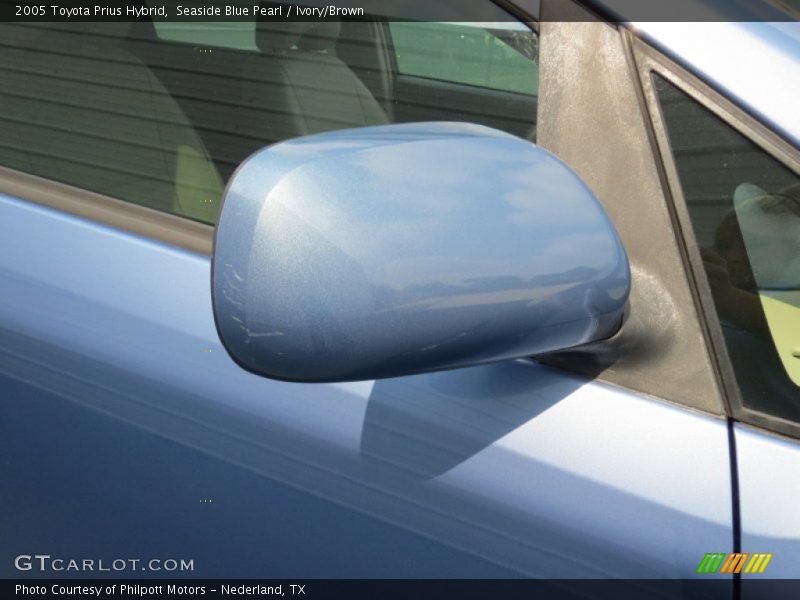 Seaside Blue Pearl / Ivory/Brown 2005 Toyota Prius Hybrid