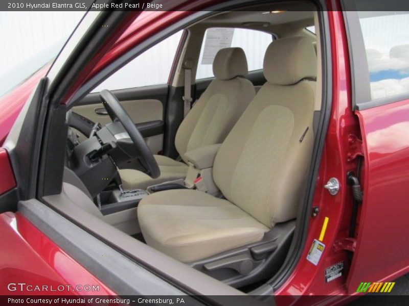Apple Red Pearl / Beige 2010 Hyundai Elantra GLS