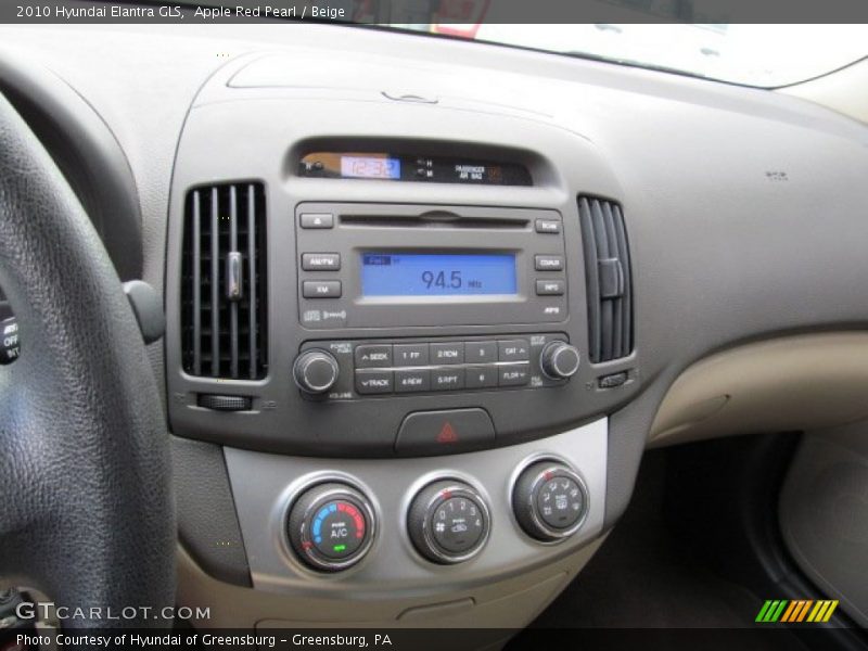 Apple Red Pearl / Beige 2010 Hyundai Elantra GLS