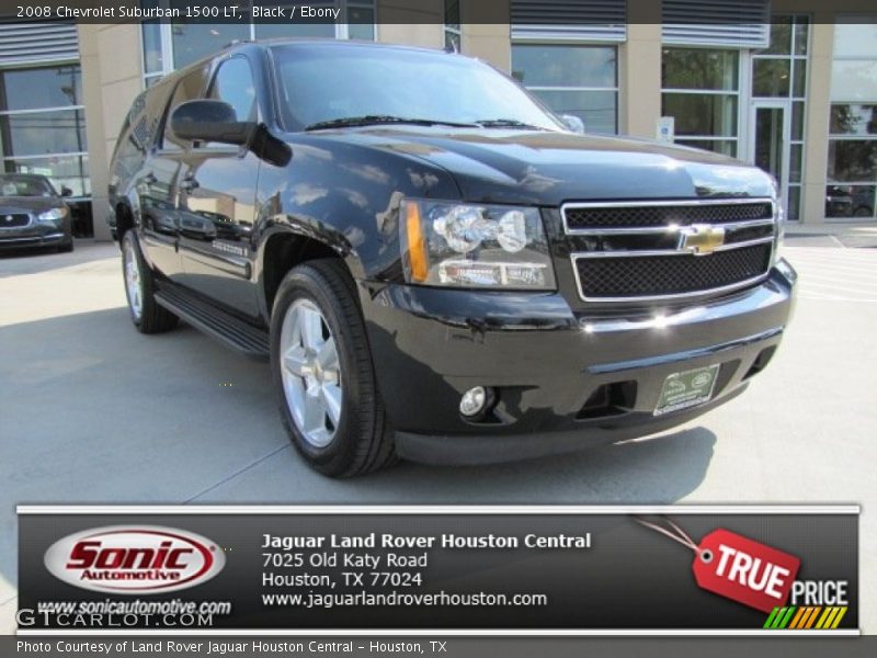 Black / Ebony 2008 Chevrolet Suburban 1500 LT