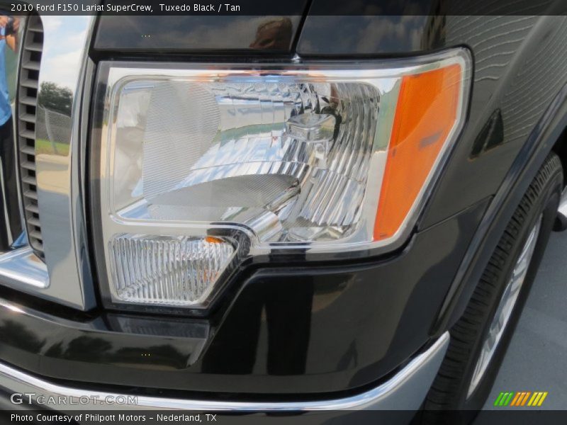 Tuxedo Black / Tan 2010 Ford F150 Lariat SuperCrew