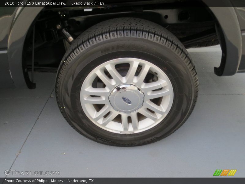 Tuxedo Black / Tan 2010 Ford F150 Lariat SuperCrew