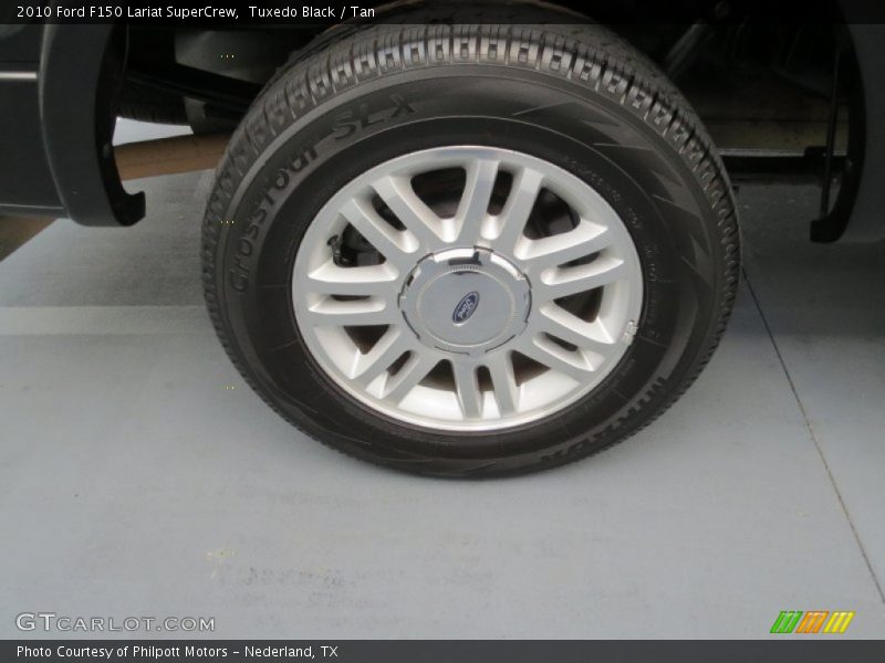 Tuxedo Black / Tan 2010 Ford F150 Lariat SuperCrew
