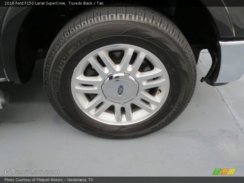 Tuxedo Black / Tan 2010 Ford F150 Lariat SuperCrew