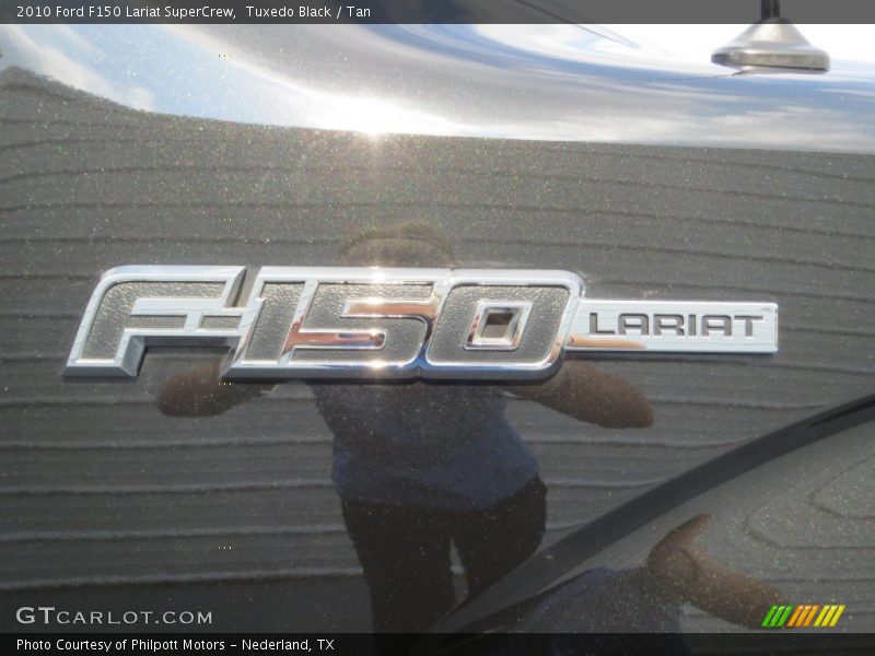 Tuxedo Black / Tan 2010 Ford F150 Lariat SuperCrew