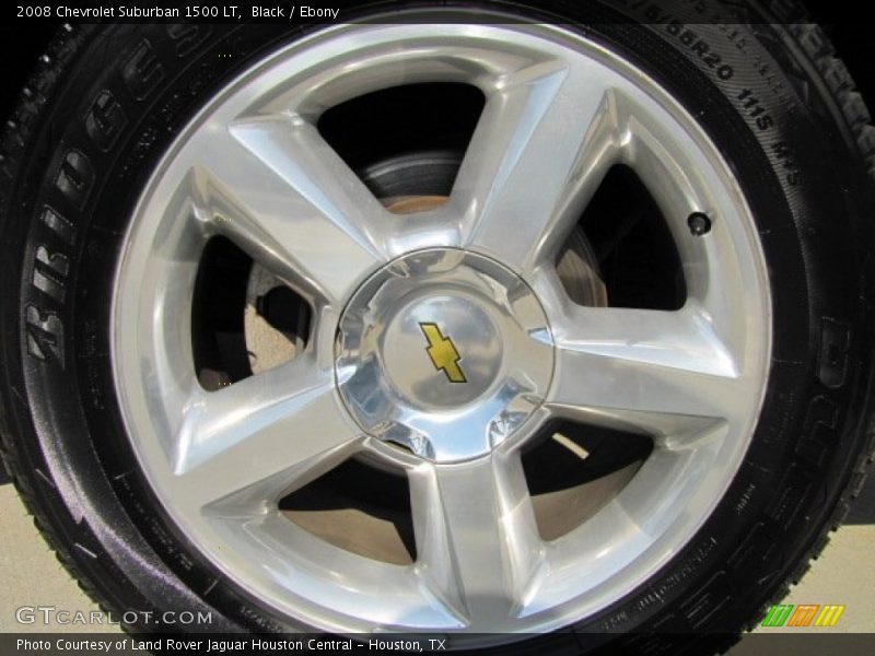 Black / Ebony 2008 Chevrolet Suburban 1500 LT