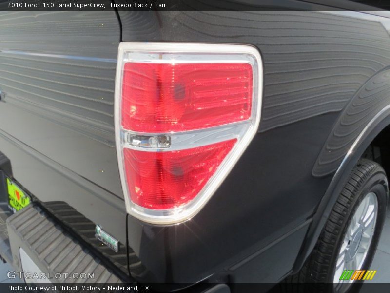 Tuxedo Black / Tan 2010 Ford F150 Lariat SuperCrew