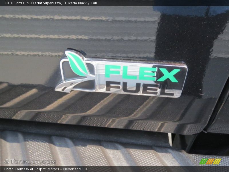 Tuxedo Black / Tan 2010 Ford F150 Lariat SuperCrew