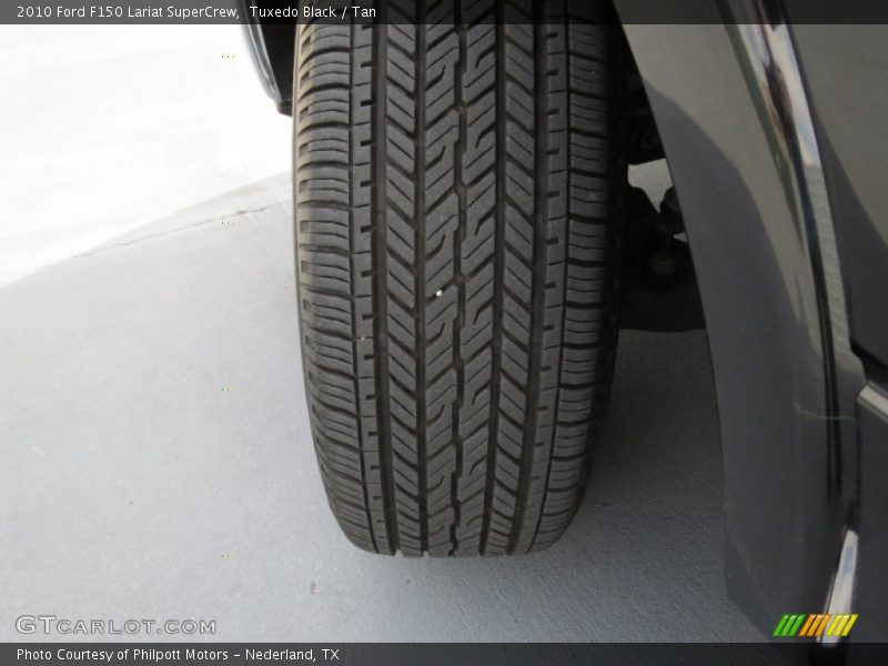 Tuxedo Black / Tan 2010 Ford F150 Lariat SuperCrew
