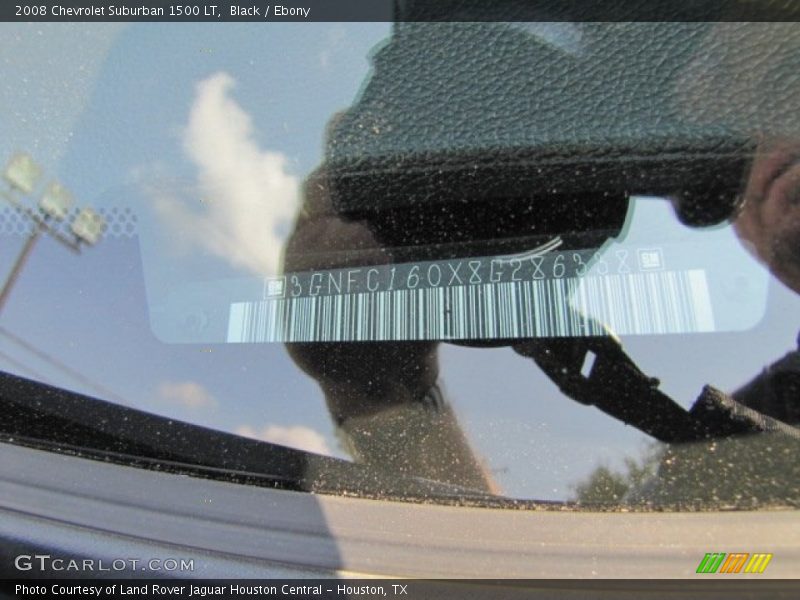 Black / Ebony 2008 Chevrolet Suburban 1500 LT