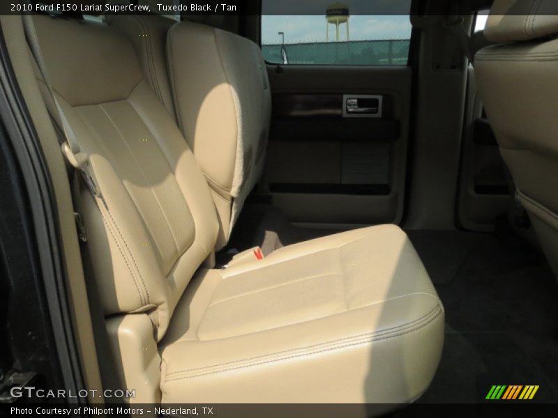 Tuxedo Black / Tan 2010 Ford F150 Lariat SuperCrew