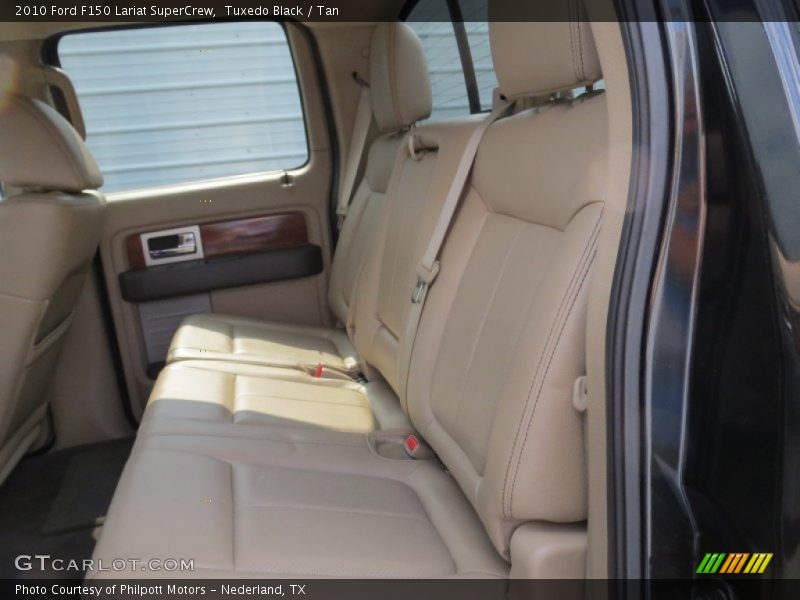 Tuxedo Black / Tan 2010 Ford F150 Lariat SuperCrew