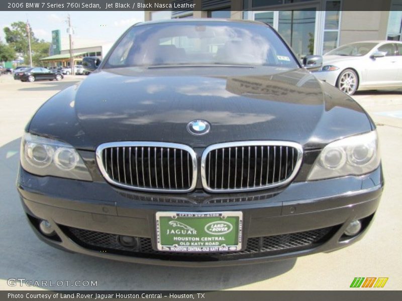 Jet Black / Black Nasca Leather 2006 BMW 7 Series 760i Sedan