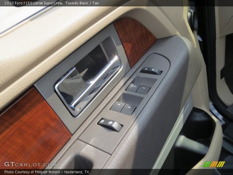 Tuxedo Black / Tan 2010 Ford F150 Lariat SuperCrew