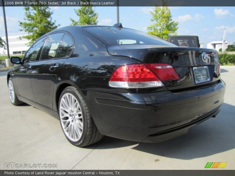 Jet Black / Black Nasca Leather 2006 BMW 7 Series 760i Sedan