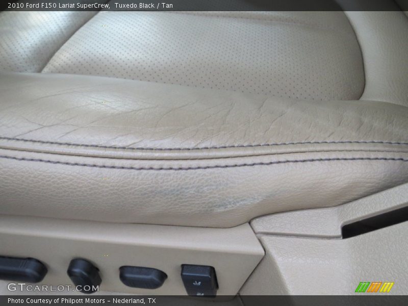 Tuxedo Black / Tan 2010 Ford F150 Lariat SuperCrew