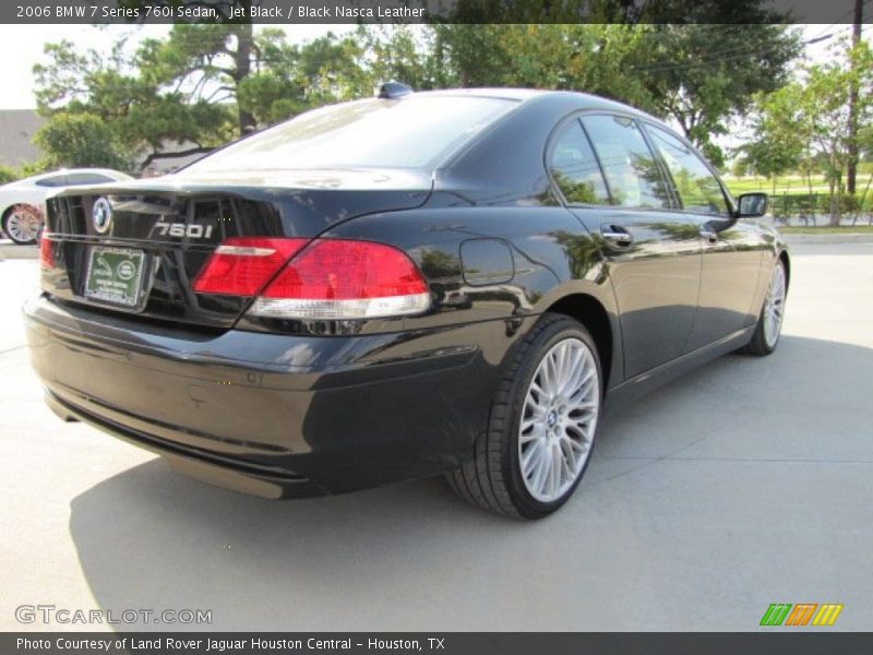 Jet Black / Black Nasca Leather 2006 BMW 7 Series 760i Sedan