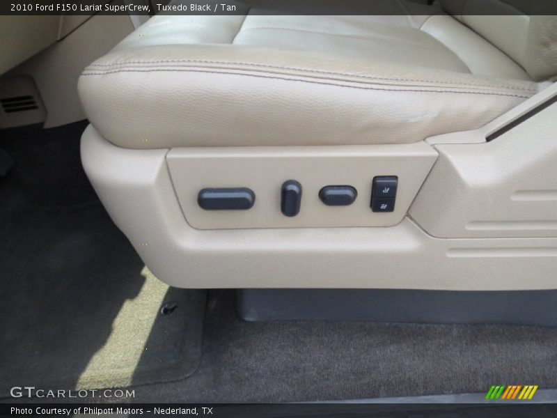 Tuxedo Black / Tan 2010 Ford F150 Lariat SuperCrew