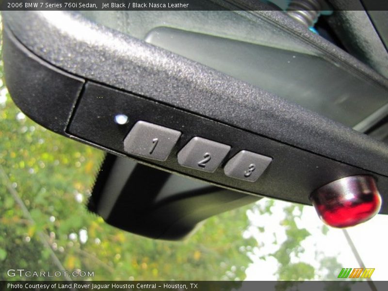 Controls of 2006 7 Series 760i Sedan