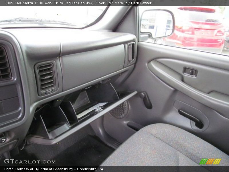 Silver Birch Metallic / Dark Pewter 2005 GMC Sierra 1500 Work Truck Regular Cab 4x4