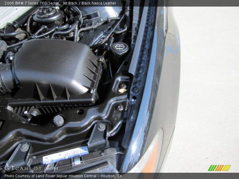  2006 7 Series 760i Sedan Engine - 6.0 Liter DOHC 48-Valve VVT V12