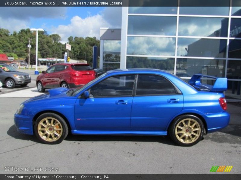  2005 Impreza WRX STi WR Blue Pearl