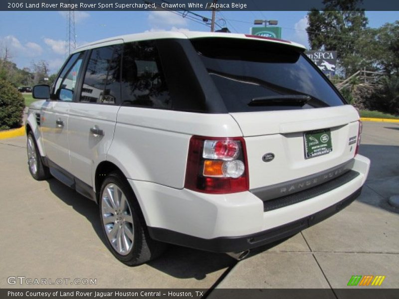 Chawton White / Alpaca Beige 2006 Land Rover Range Rover Sport Supercharged