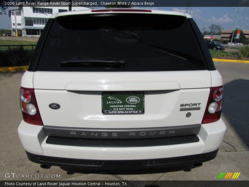 Chawton White / Alpaca Beige 2006 Land Rover Range Rover Sport Supercharged