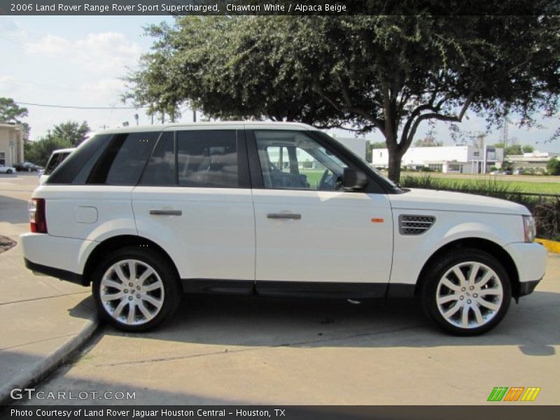Chawton White / Alpaca Beige 2006 Land Rover Range Rover Sport Supercharged