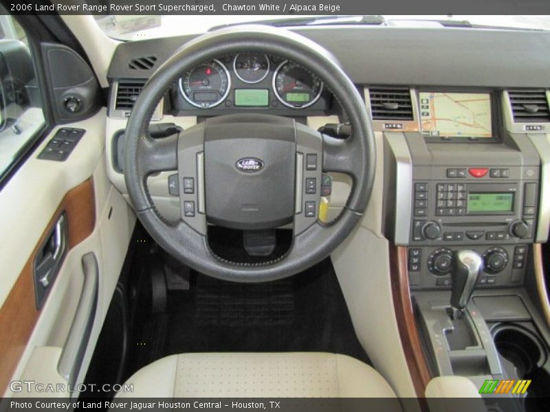 Chawton White / Alpaca Beige 2006 Land Rover Range Rover Sport Supercharged