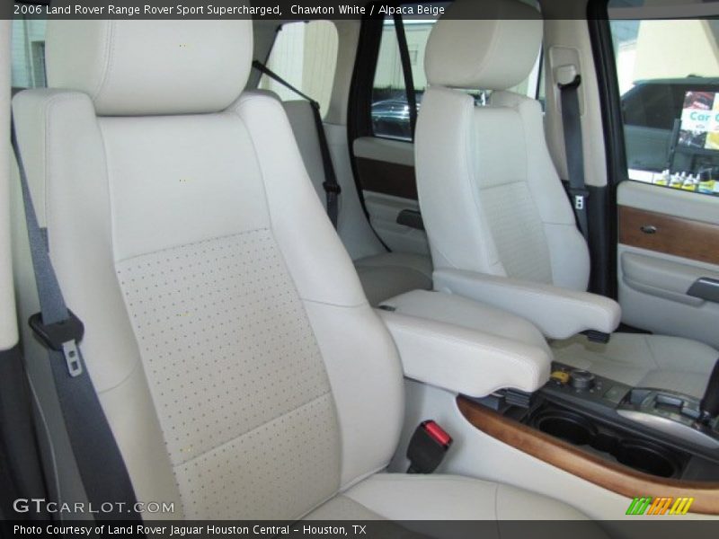 Chawton White / Alpaca Beige 2006 Land Rover Range Rover Sport Supercharged