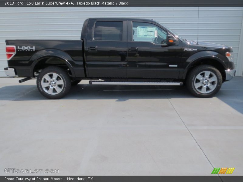  2013 F150 Lariat SuperCrew 4x4 Tuxedo Black Metallic