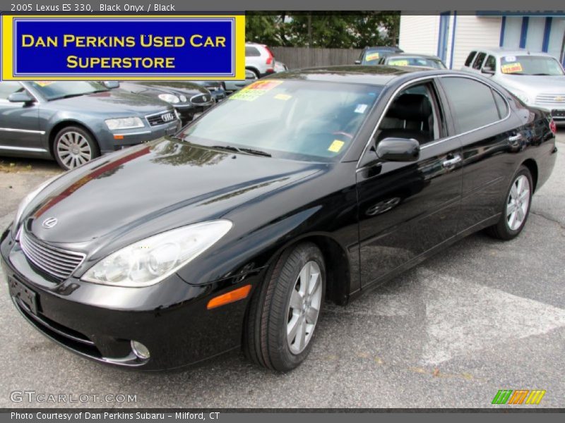 Black Onyx / Black 2005 Lexus ES 330