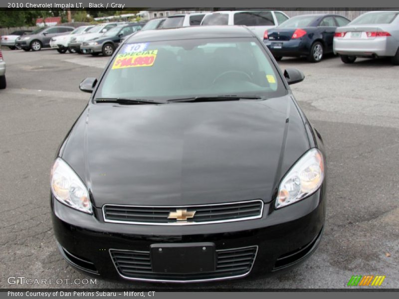Black / Gray 2010 Chevrolet Impala LT