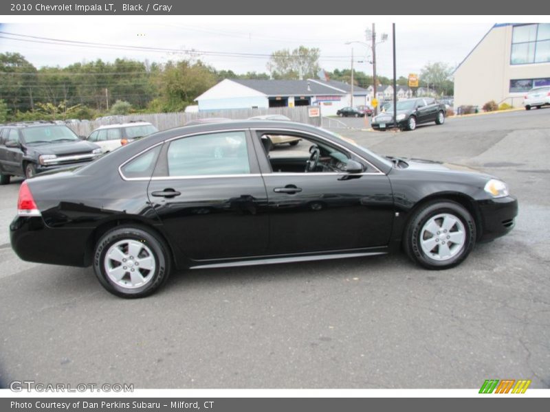 Black / Gray 2010 Chevrolet Impala LT