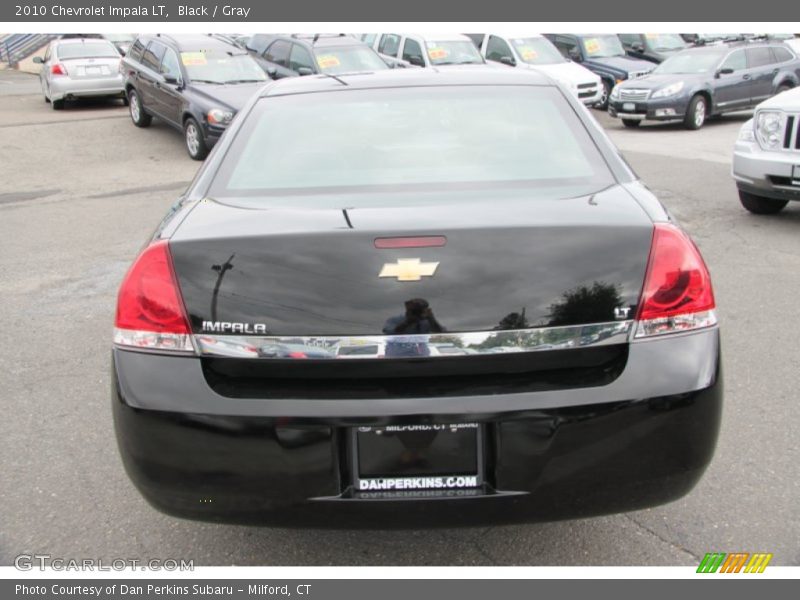 Black / Gray 2010 Chevrolet Impala LT