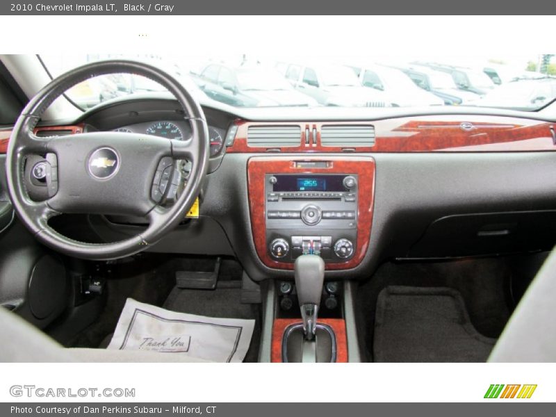 Black / Gray 2010 Chevrolet Impala LT