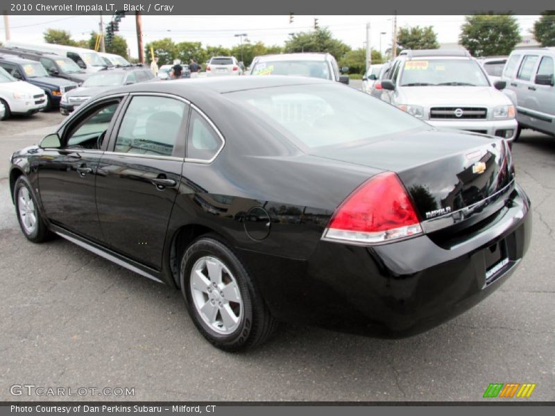 Black / Gray 2010 Chevrolet Impala LT