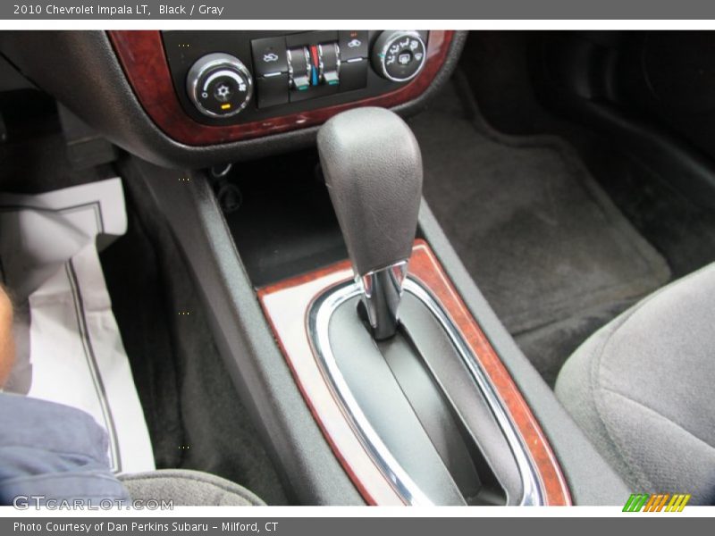 Black / Gray 2010 Chevrolet Impala LT
