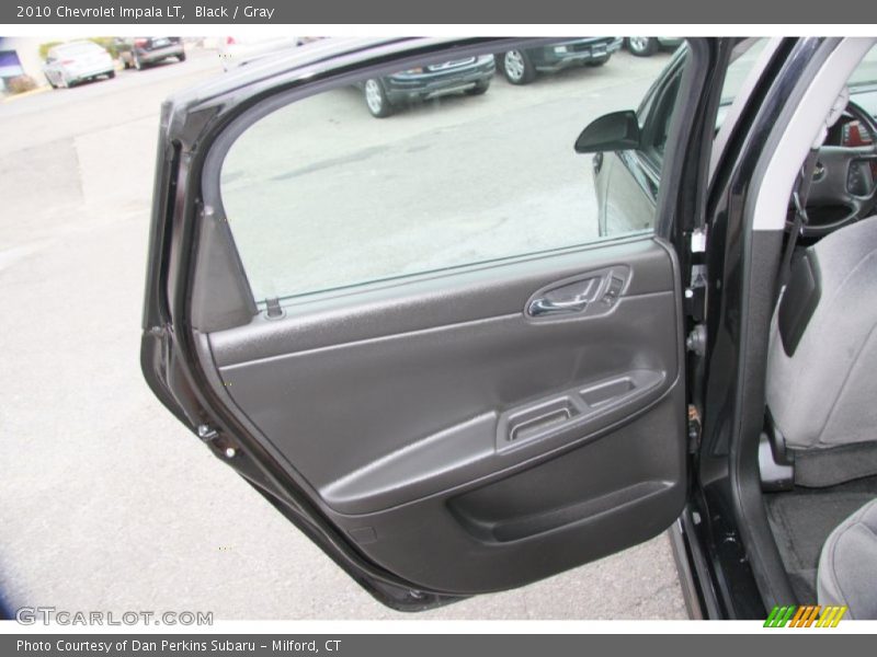 Black / Gray 2010 Chevrolet Impala LT