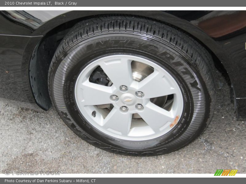Black / Gray 2010 Chevrolet Impala LT