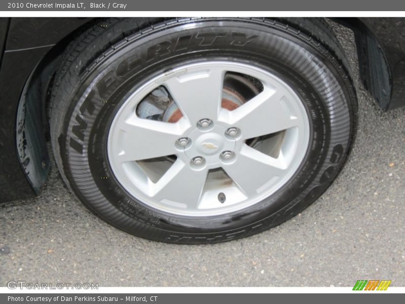 Black / Gray 2010 Chevrolet Impala LT