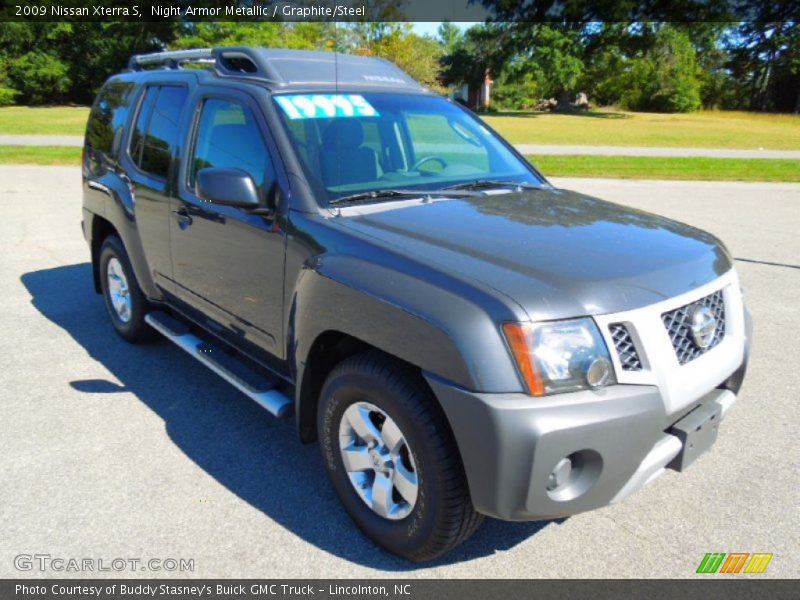 Night Armor Metallic / Graphite/Steel 2009 Nissan Xterra S