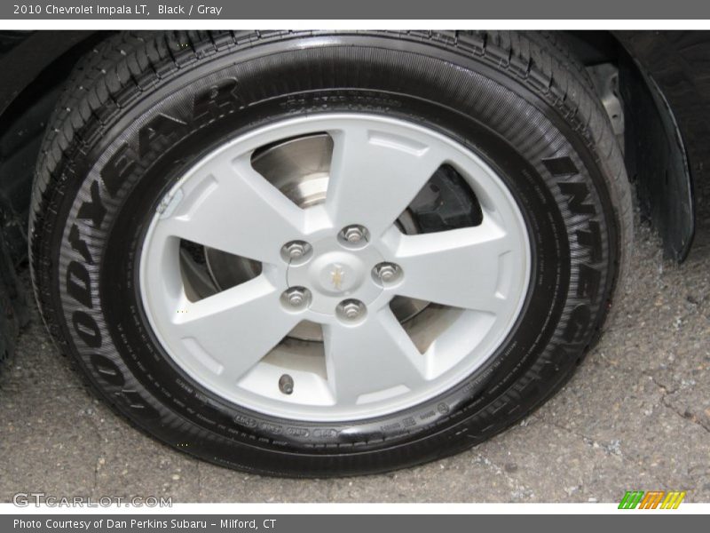 Black / Gray 2010 Chevrolet Impala LT
