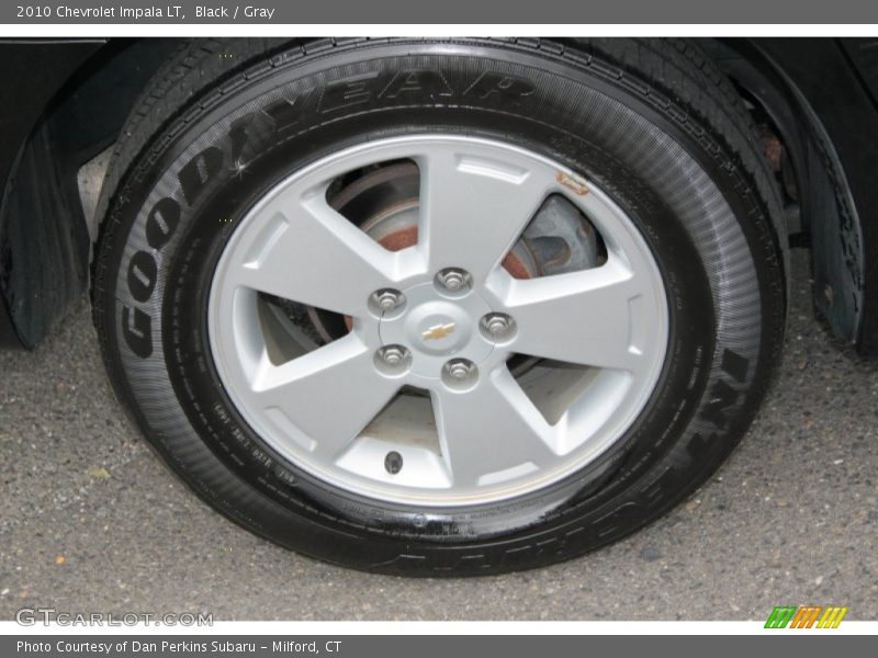 Black / Gray 2010 Chevrolet Impala LT