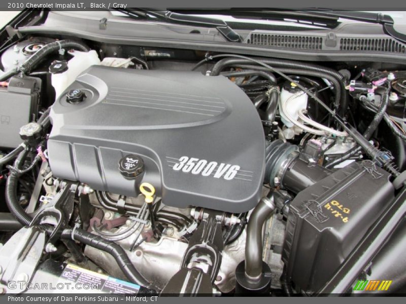 Black / Gray 2010 Chevrolet Impala LT