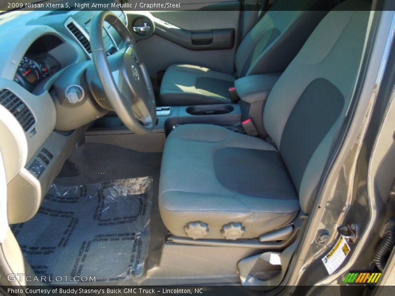 Night Armor Metallic / Graphite/Steel 2009 Nissan Xterra S