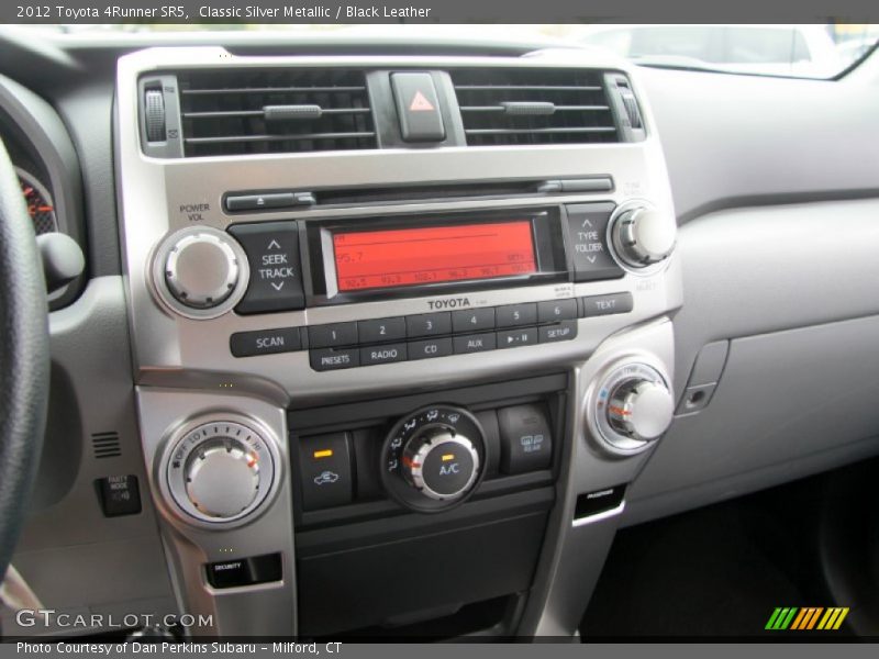 Classic Silver Metallic / Black Leather 2012 Toyota 4Runner SR5